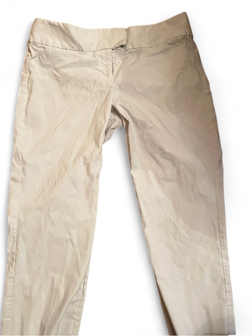 The Limited Women’s Slim Fit Chino Capris in White